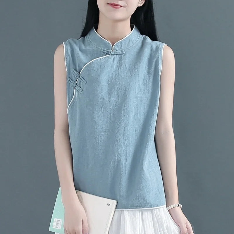 Silhouette Charm Hanfu Blouse