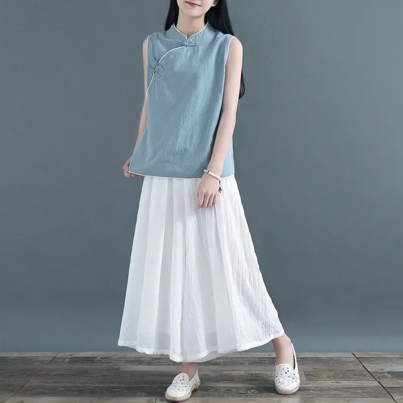 Silhouette Charm Hanfu Blouse