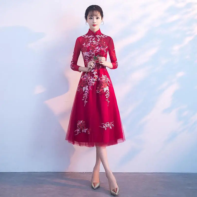 Elegance Redefined Cheongsam Gown