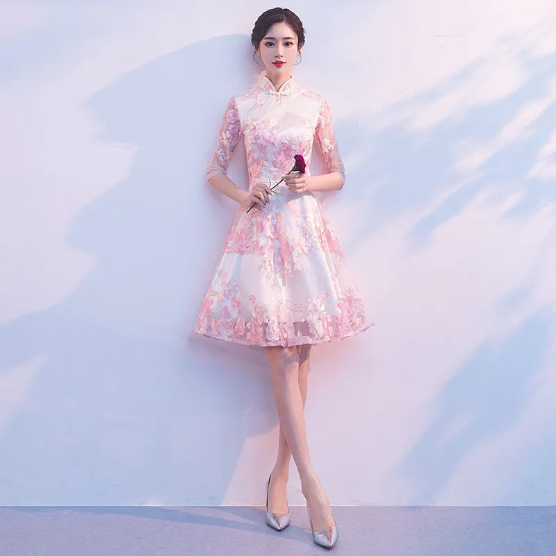 Elegance Redefined Cheongsam Dress