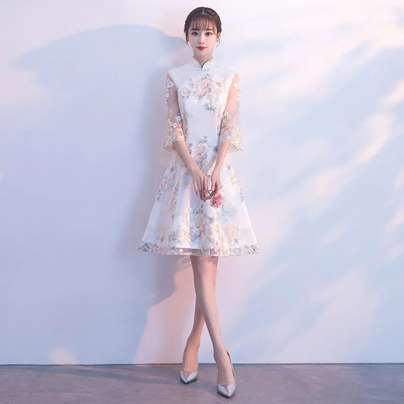 Elegance Redefined Cheongsam Dress