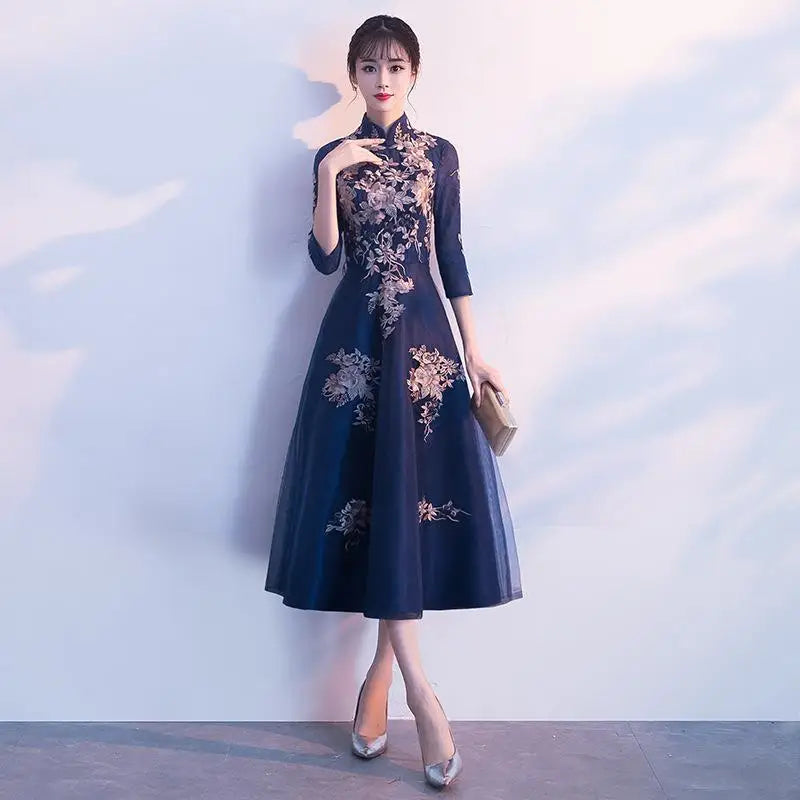 Elegance Redefined Cheongsam Gown