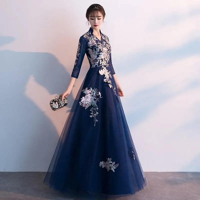 Elegance Redefined Cheongsam Gown