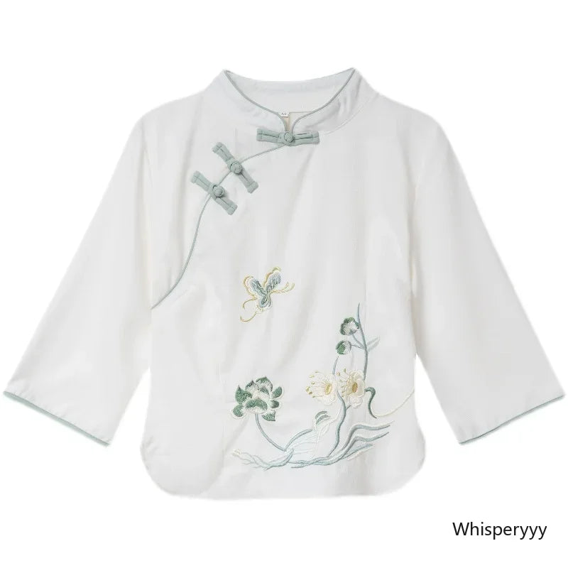 Elegance Embroidered Cheongsam Bliss