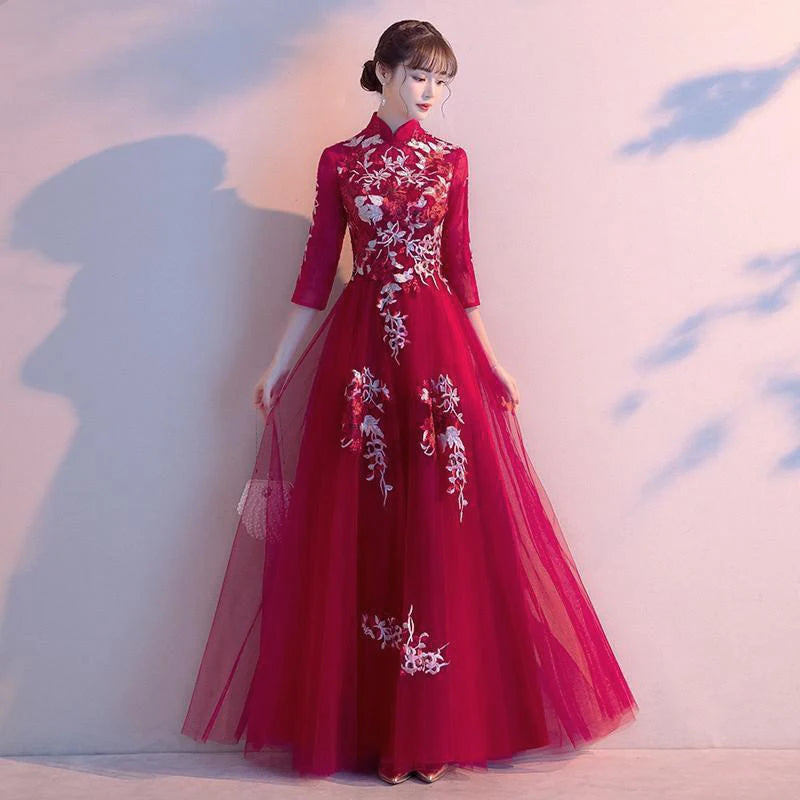Elegance Redefined Cheongsam Gown