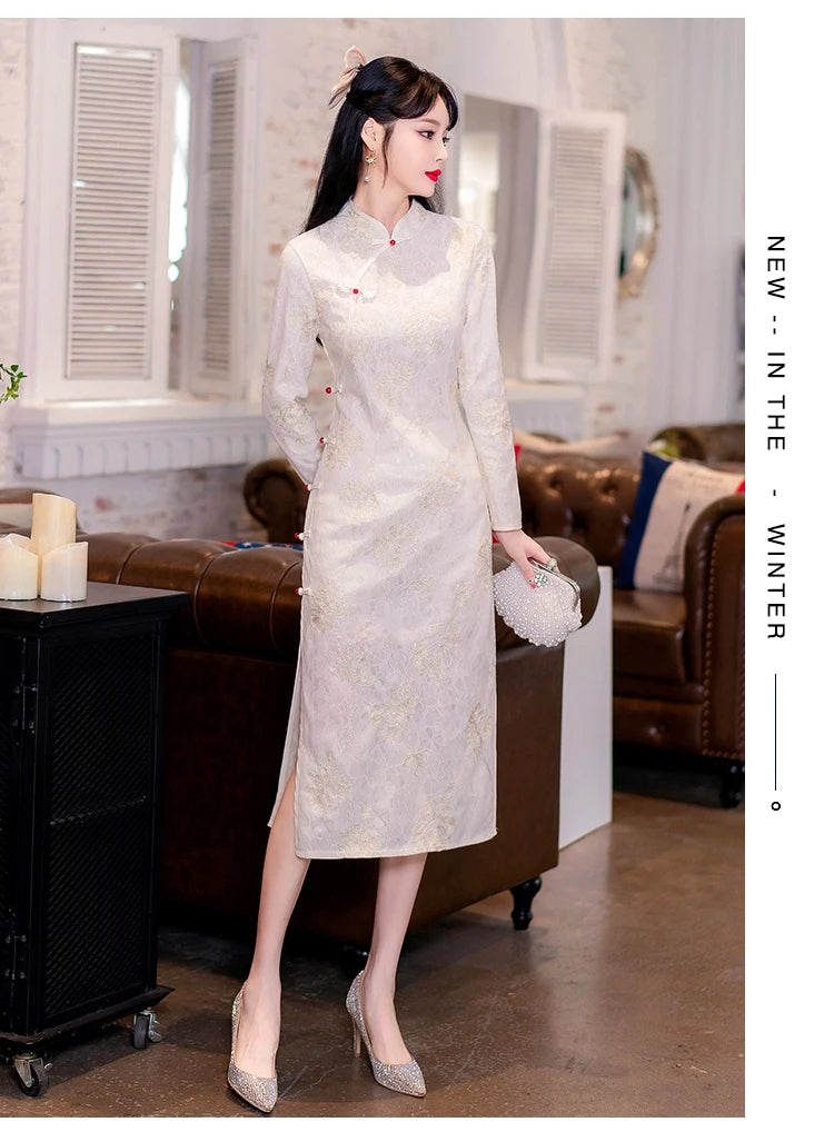 Elegance Reimagined Cheongsam Dress