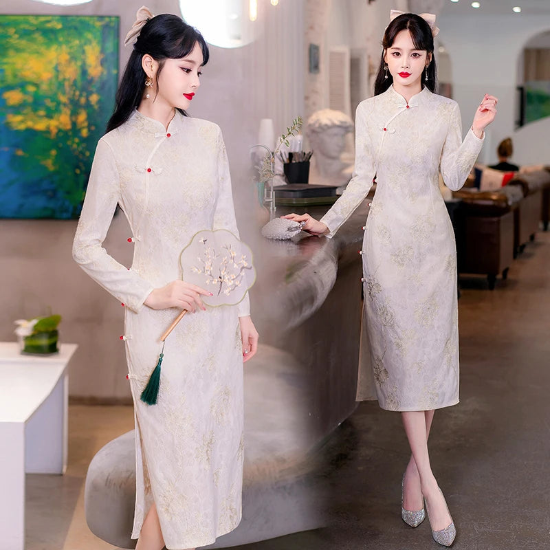 Elegance Reimagined Cheongsam Dress