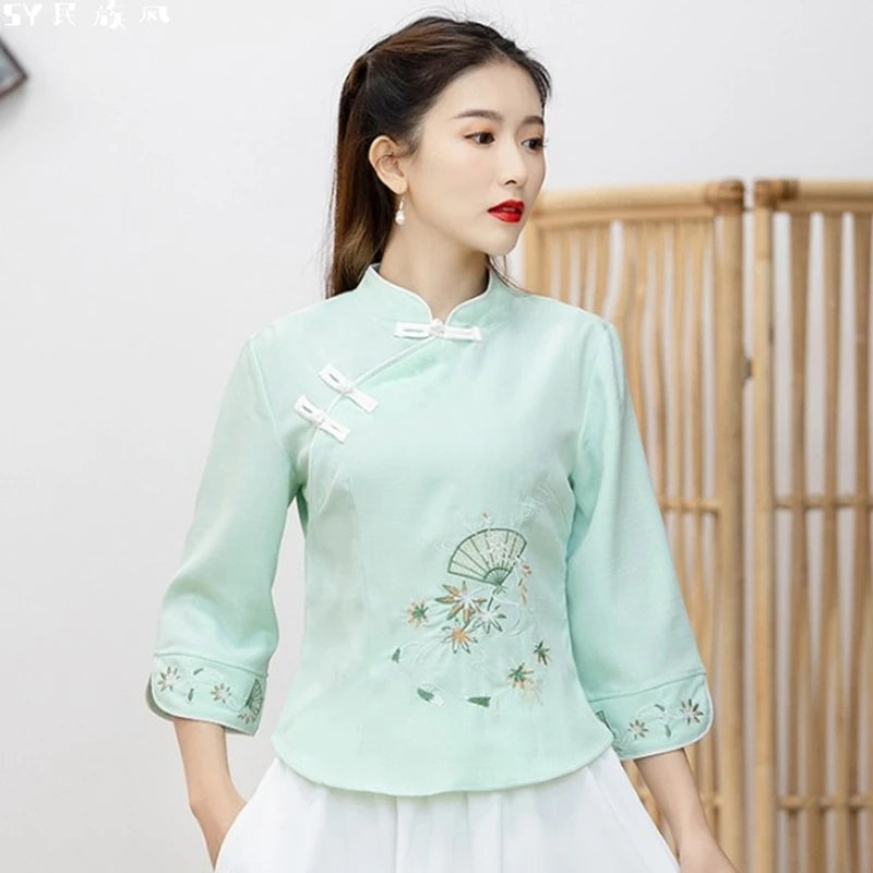 Elegant Spring Blossom Hanfu