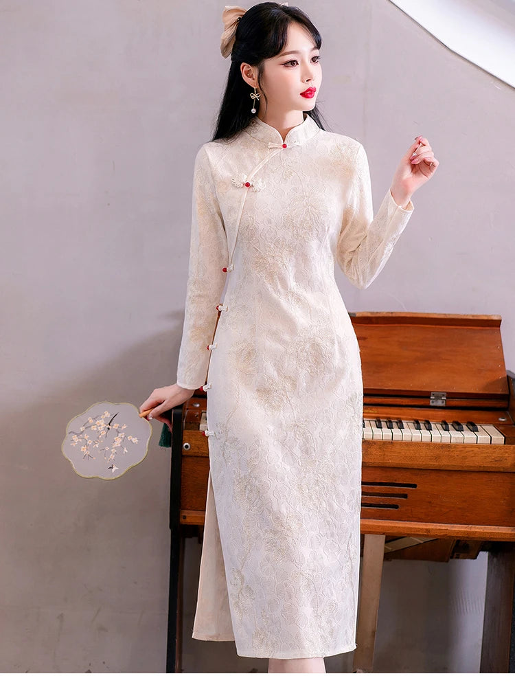Elegance Reimagined Cheongsam Dress