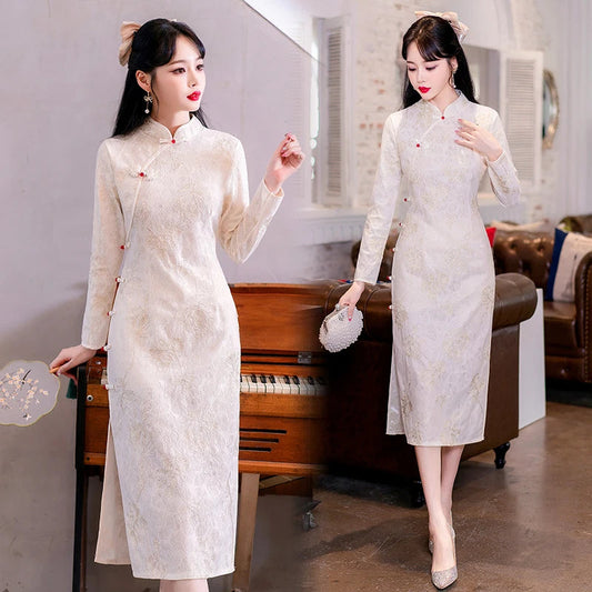 Elegance Reimagined Cheongsam Dress