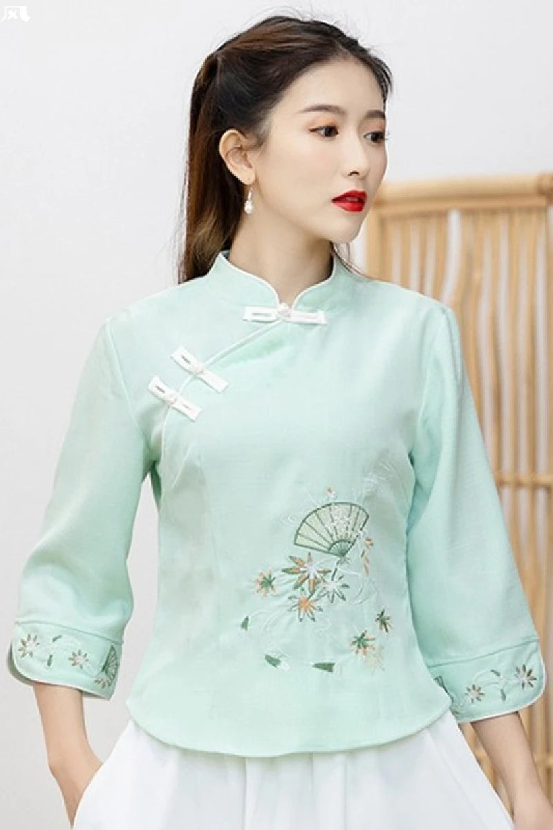 Elegant Spring Blossom Hanfu