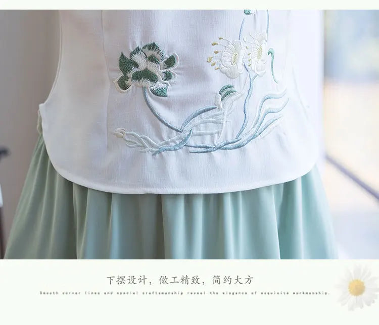 Elegance Embroidered Cheongsam Bliss