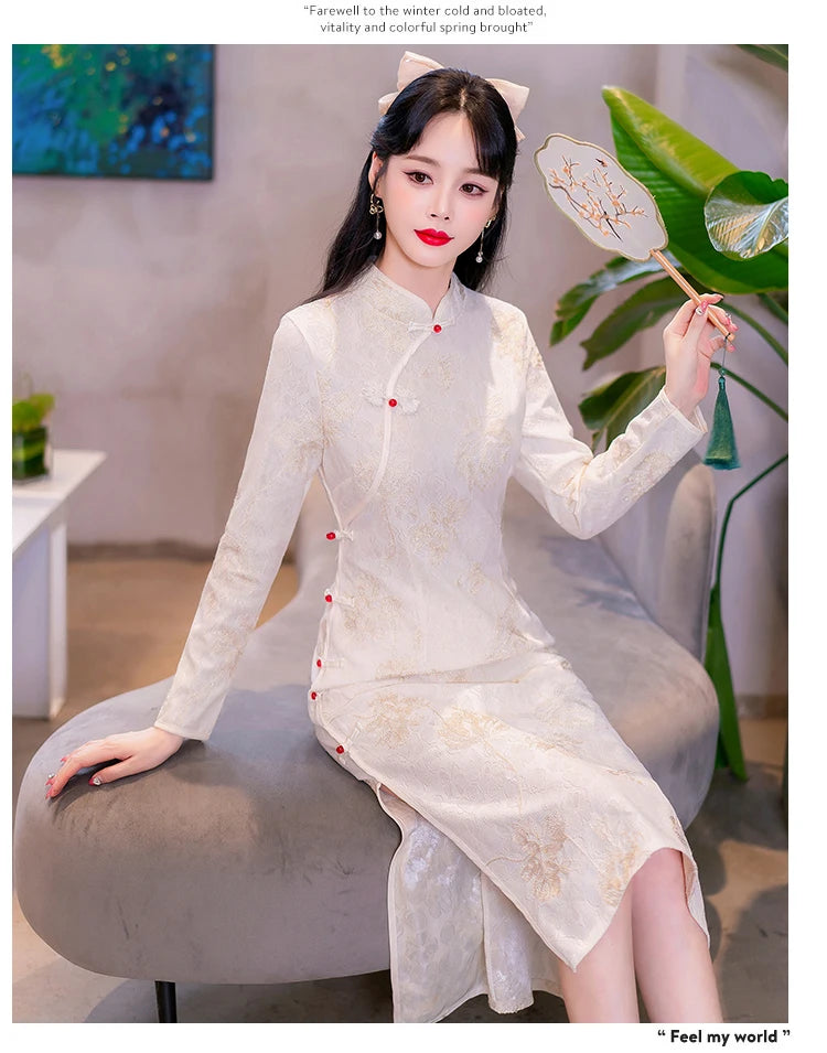 Elegance Reimagined Cheongsam Dress