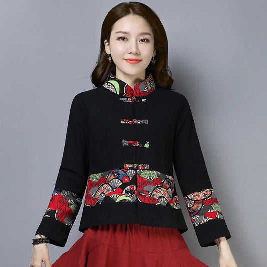 Elegant Oriental Cheongsam Blouse