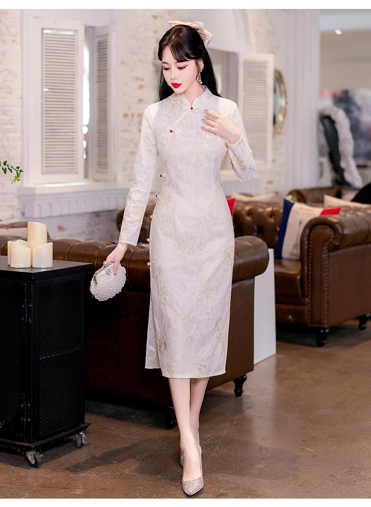 Elegance Reimagined Cheongsam Dress