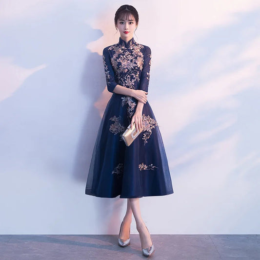 Elegance Redefined Cheongsam Gown