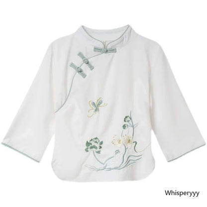 Elegance Embroidered Cheongsam Bliss