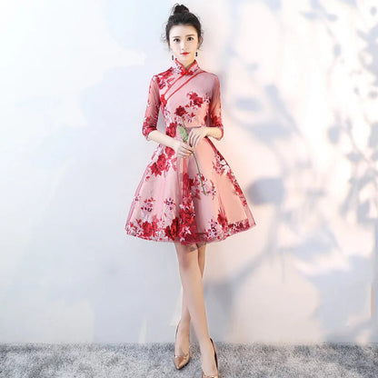 Elegance Redefined Cheongsam Dress