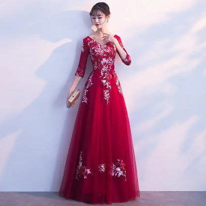 Elegance Redefined Cheongsam Gown