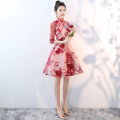 Elegance Redefined Cheongsam Dress