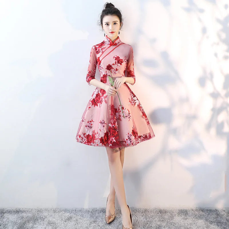 Elegance Redefined Cheongsam Dress