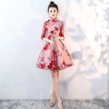 Elegance Redefined Cheongsam Dress